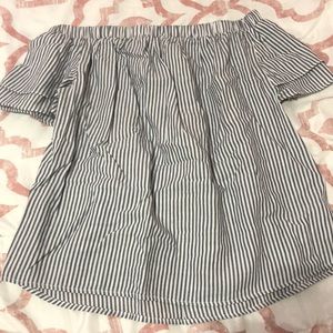 Off the shoulder top